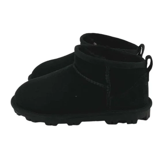 Kirkland | Kid's Shearling Boot | Black | Size 13 - Picture 4 of 7